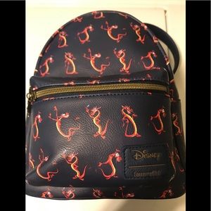 Mulan Mushu Loungefly Mini Backpack